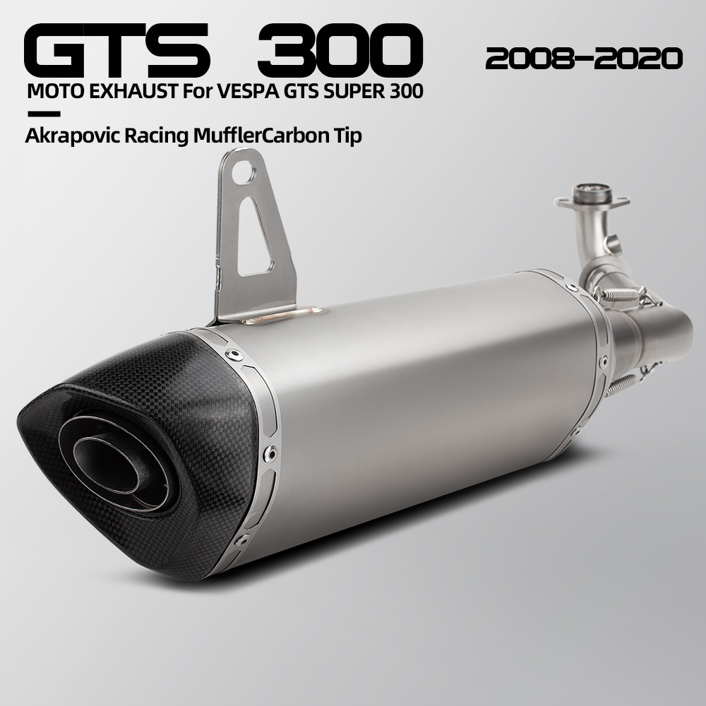 I Tech Accessories - أنبوب عادم للدراجات النارية فيسبا GTS300