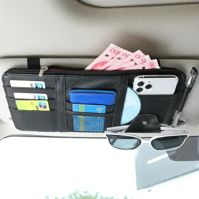 Tech Accessories Bag - منظم متعدد الجيوب لحاجب الشمس في