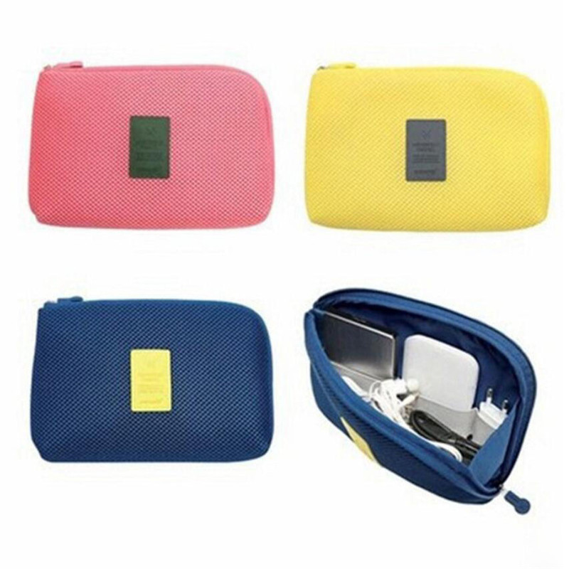 Tech Accessories Organizer - إكسسوارات السفر حقيبة كابل المحمولة الرقمية