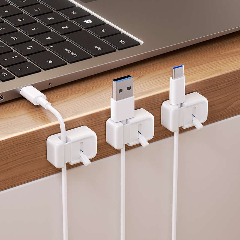 Desk Cable Clip - مشبك إدارة الكابلات للمكتب - منظم