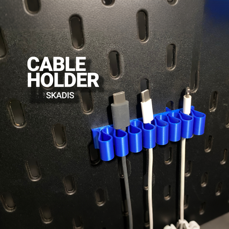 Desk Cable Clip - منظم كابلات بمشبك للتثبيت على الحائط،