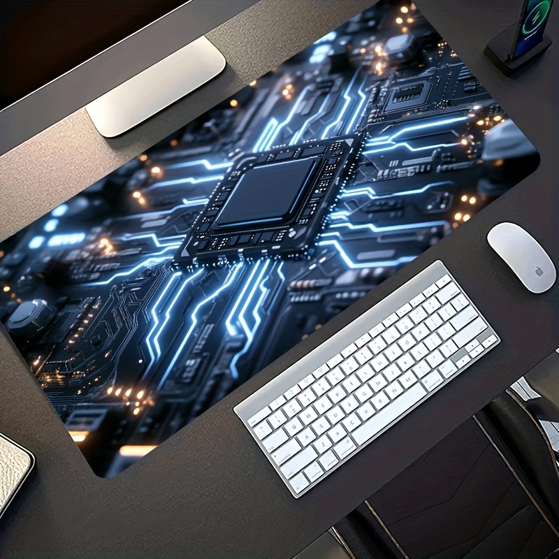 Tech Accessories Board - لوحة ماوس للألعاب بتصميم لوحة دوائر