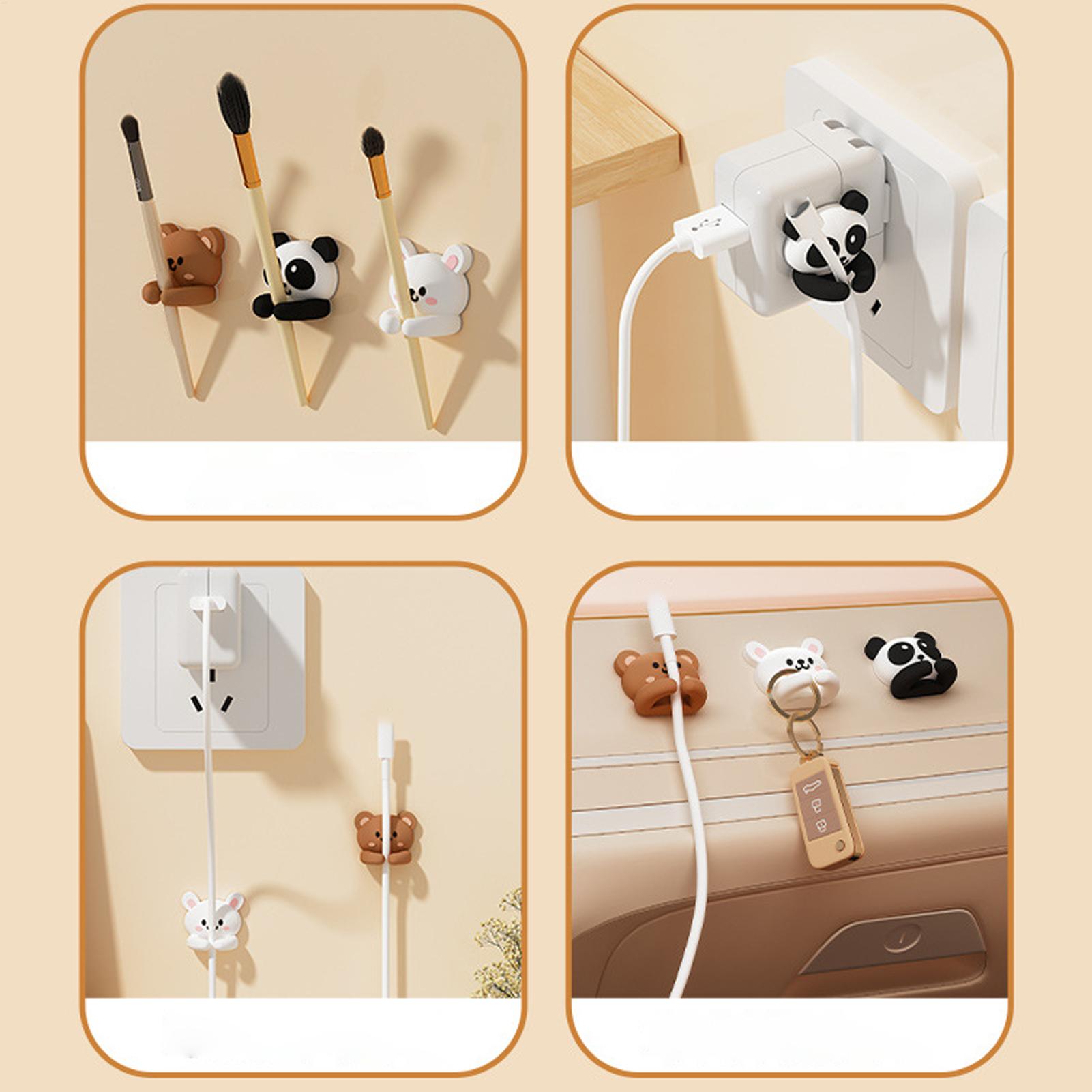 منظم كابلات البيانات على شكل ك - مراجعة Desk Cable Clip وسعره
