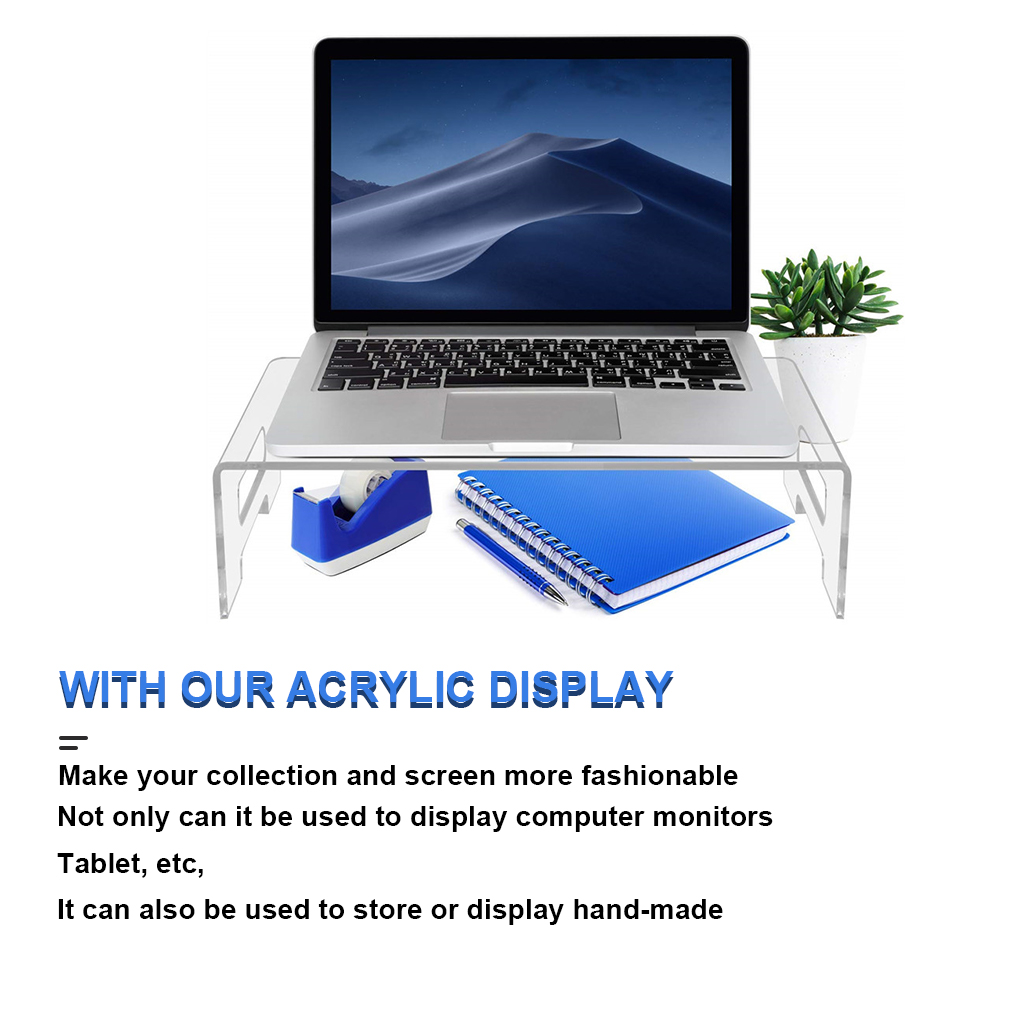حامل لابتوب من الأكريليك عالي  - مراجعة Laptop Stand Bamboo وسعره