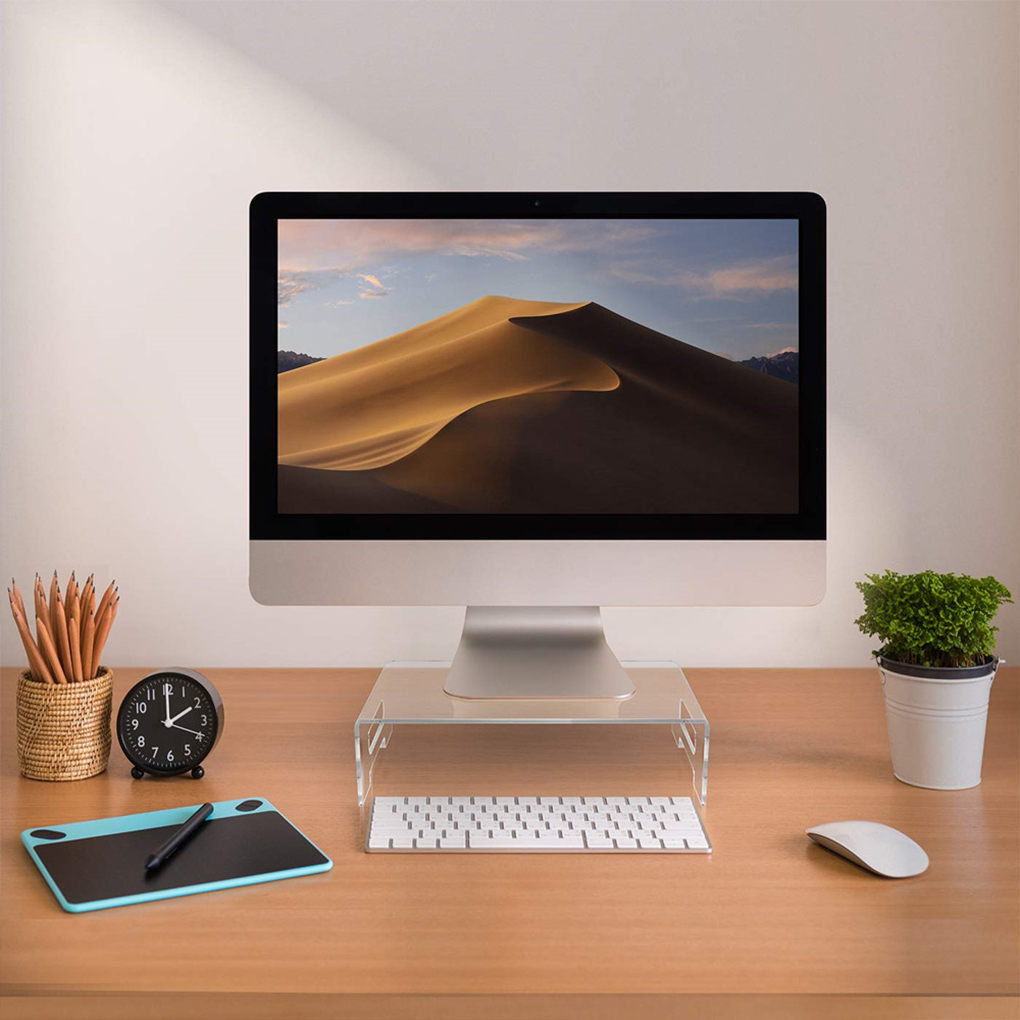 حامل لابتوب من الأكريليك عالي  - مراجعة Laptop Stand Bamboo وسعره
