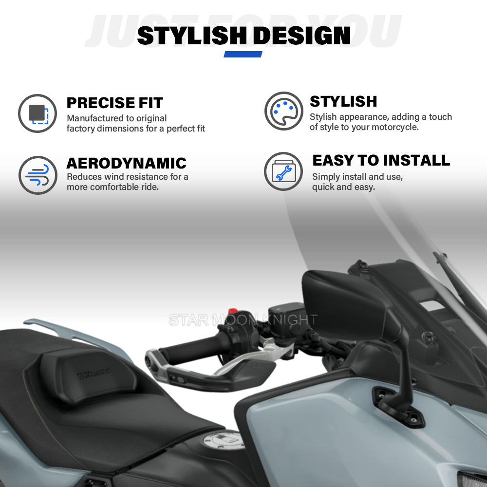 واقيات اليد لدراجة ياماها TMAX - مراجعة Tech Accessories List وسعره