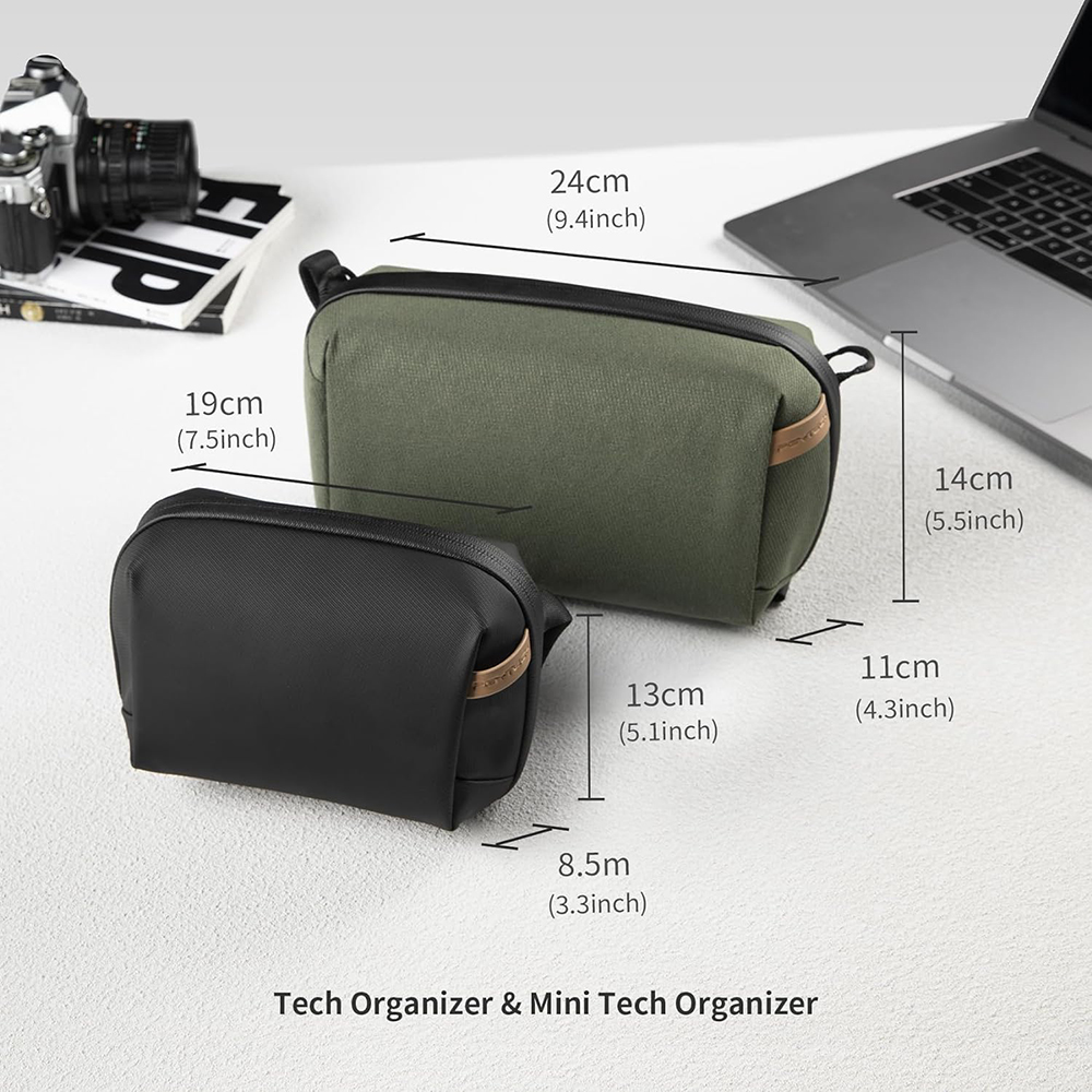 حقيبة إكسسوارات PGYTECH مقاومة - مراجعة Tech Accessories Organizer وسعره