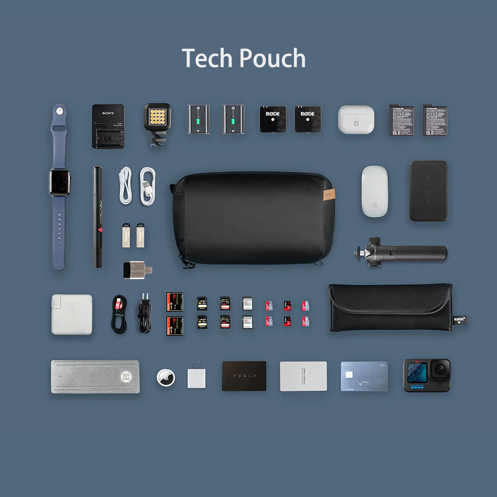 حقيبة إكسسوارات PGYTECH مقاومة - مراجعة Tech Accessories Organizer وسعره