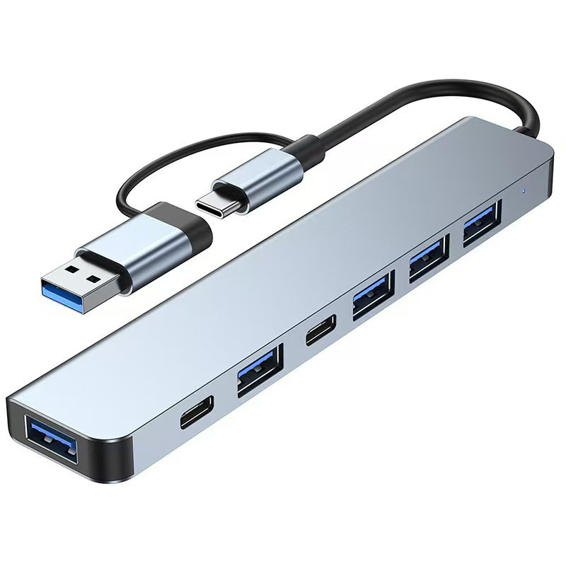 موزع USB A C متعدد المنافذ 5/7 - مراجعة Usb Hub 7 Port وسعره