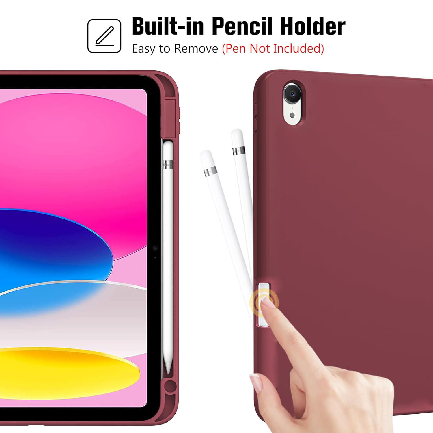 غطاء حماية للآيباد (A16) الجيل - مراجعة Pen Holder Magnetic وسعره