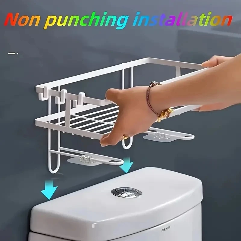 رف تخزين فوق المرحاض - رف منظم - مراجعة Tech Accessories Organizer وسعره