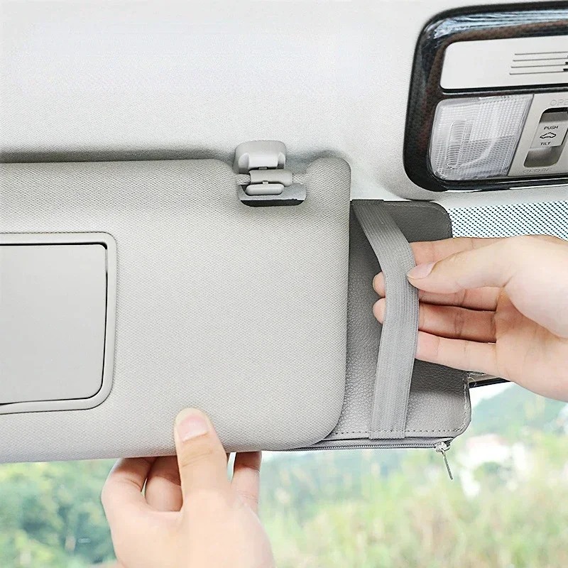 منظم متعدد الجيوب لحاجب الشمس  - مراجعة Tech Accessories Bag وسعره