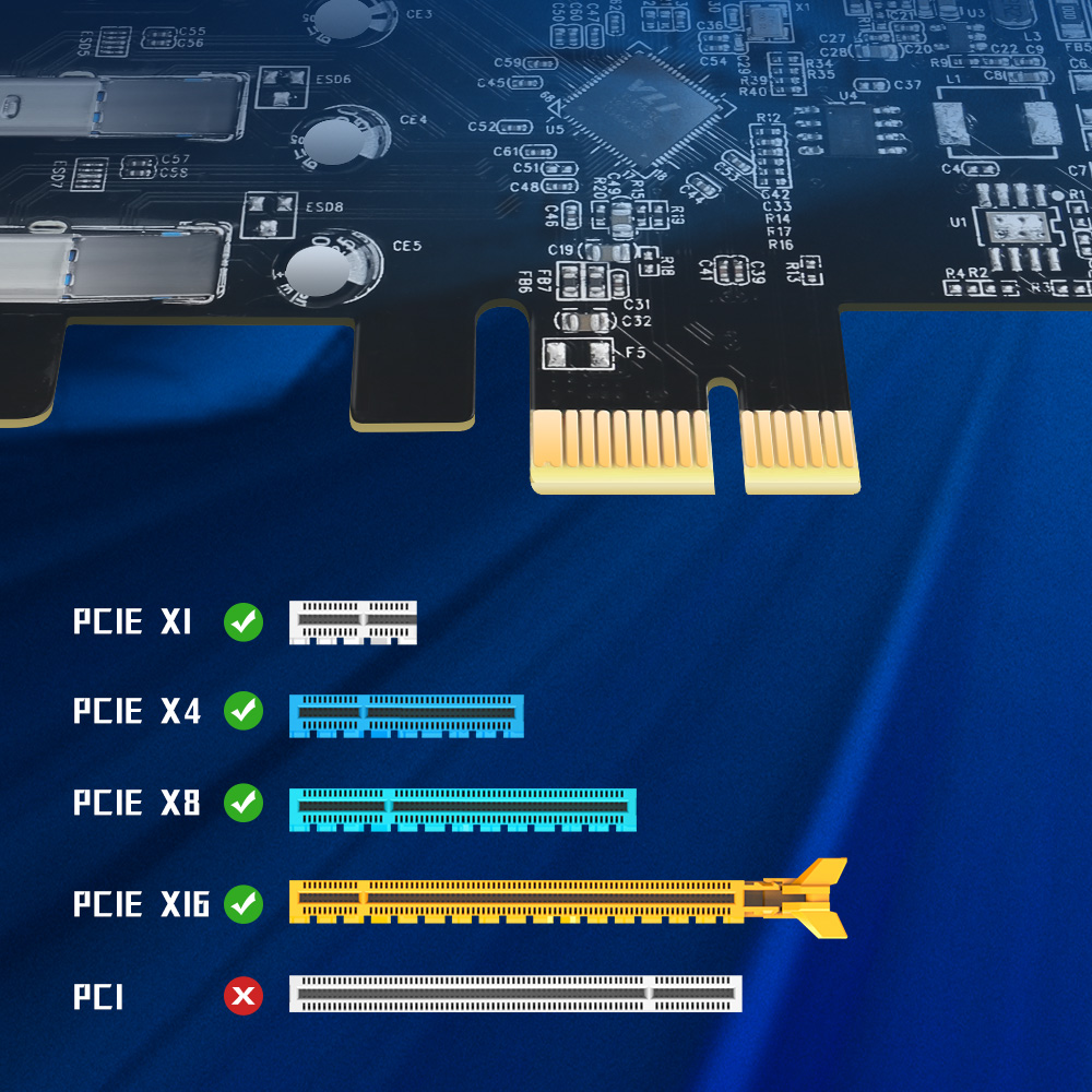 بطاقة توسيع MAIWO USB 3.0 PCI- - مراجعة Usb Hub 7 Port وسعره