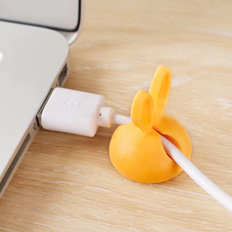 مدير كابل أذن أرنب لطيف ، سطح  - مراجعة Desk Cable Clip وسعره