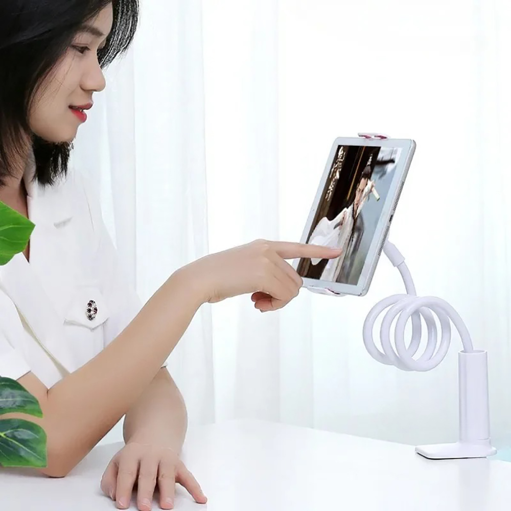 حامل هاتف محمول دوار 360 درجة  - مراجعة Desk Cable Clip وسعره
