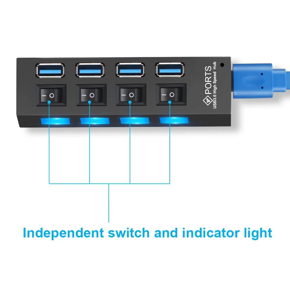ESCAM 2.5KV مضاد للتدخل الطاقة - مراجعة Usb Hub 7 Port وسعره