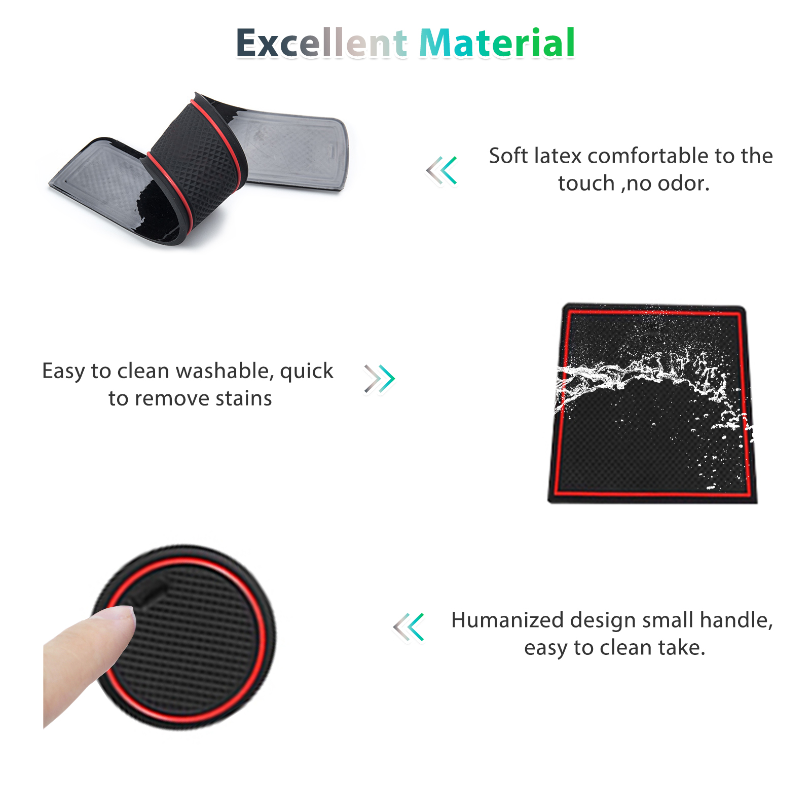 بساط مانع للانزلاق لتجويف باب  - مراجعة Tech Accessories For Car وسعره