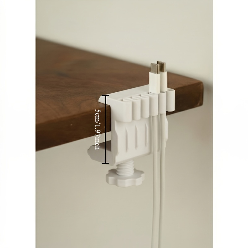 3 مشابك لإدارة الكابلات على سط - مراجعة Desk Cable Clip وسعره