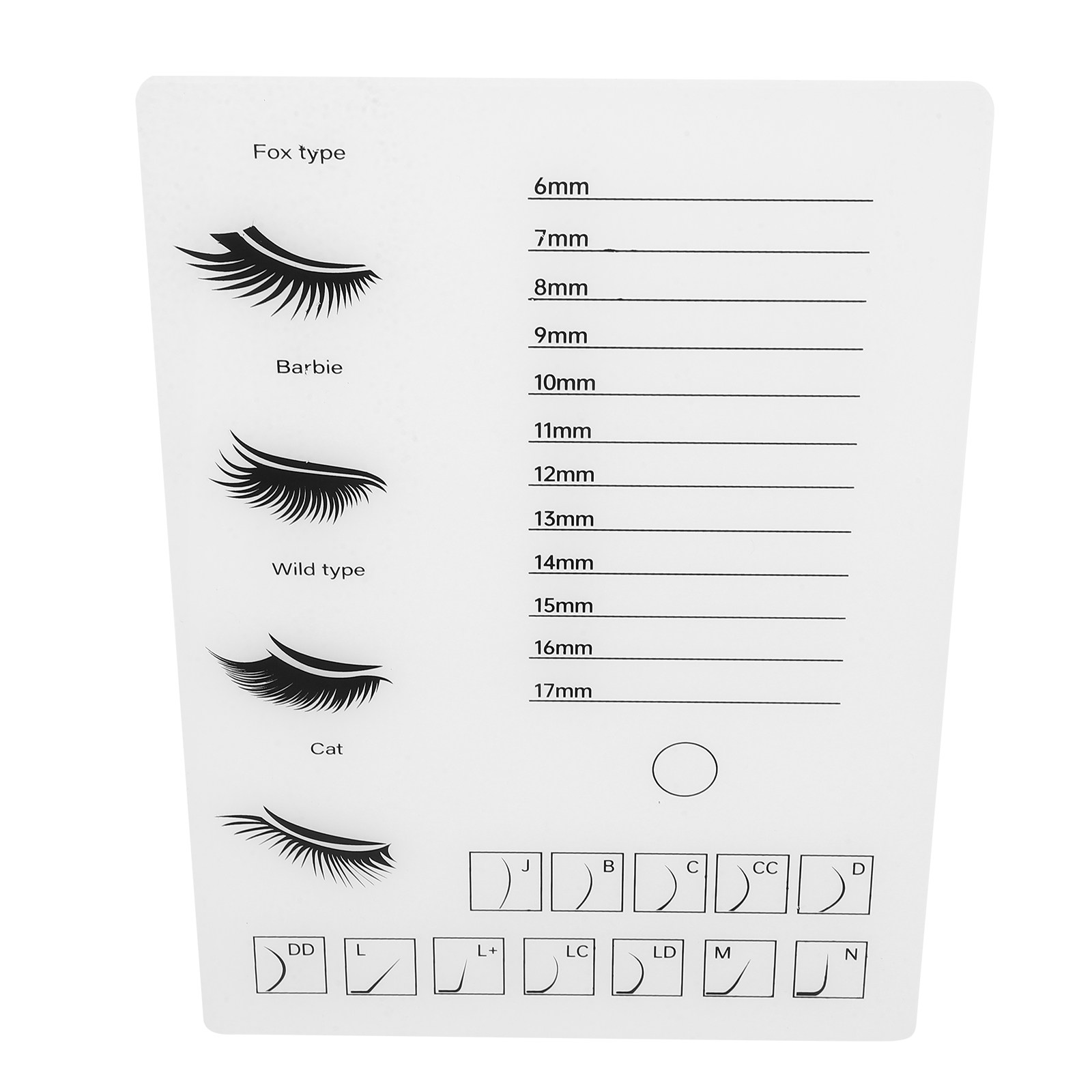 لوحة عرض رموش أكريليك أكثر سمك - مراجعة Tech Accessories Board وسعره