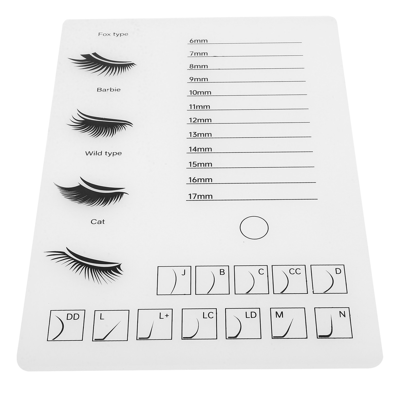 لوحة عرض رموش أكريليك أكثر سمك - مراجعة Tech Accessories Board وسعره