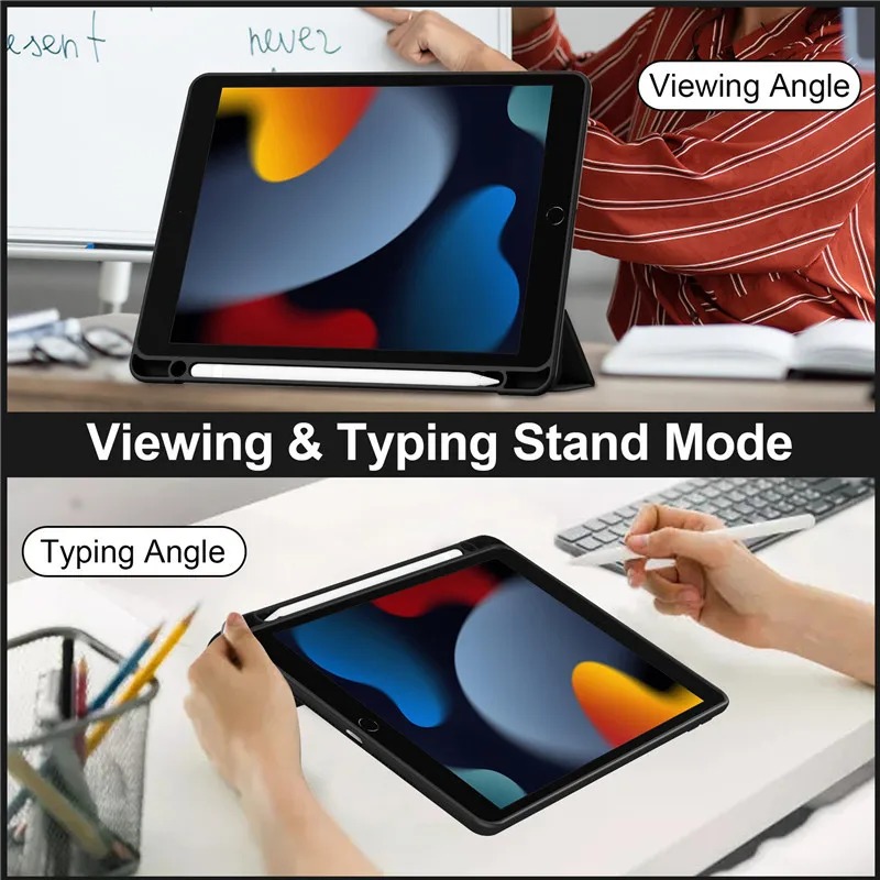غطاء ذكي مغناطيسي لجهاز آيباد  - مراجعة Pen Holder Magnetic وسعره