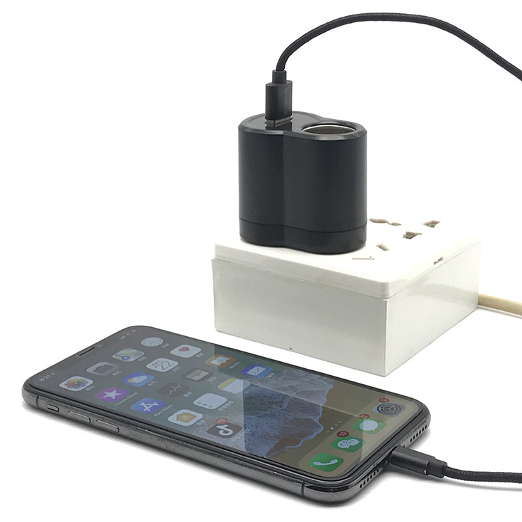 شاحن سيارة التيار المتناوب 220 - مراجعة Tech Computer Accessories وسعره