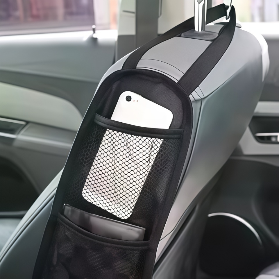 حقيبة تنظيم مقاعد السيارة - جي - مراجعة Tech Accessories Bag وسعره