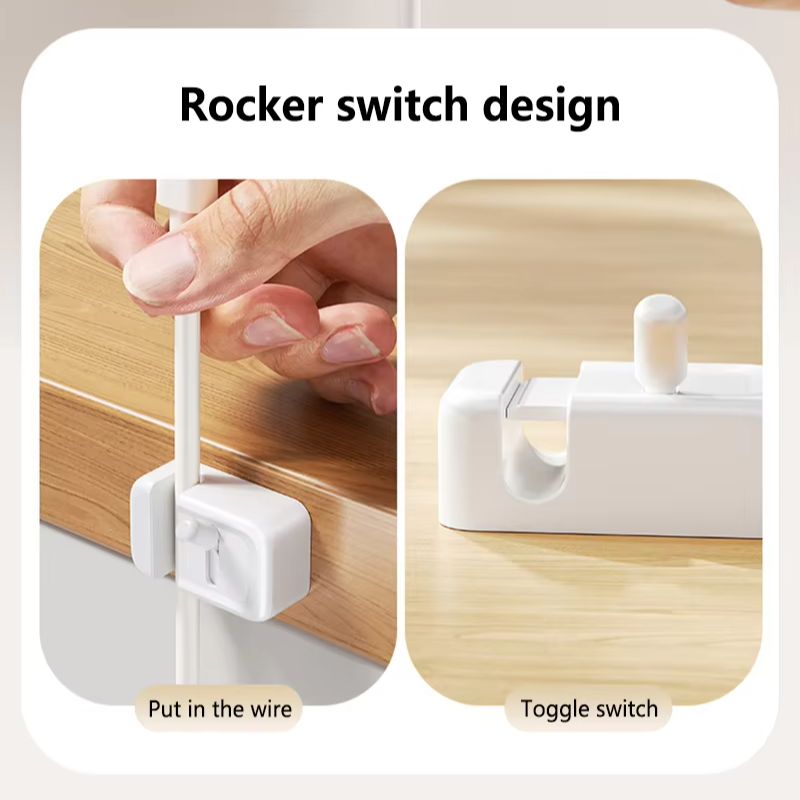 مشبك إدارة الكابلات للمكتب - م - مراجعة Desk Cable Clip وسعره