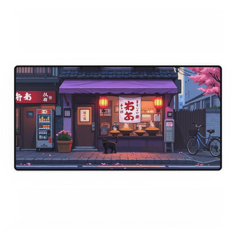 لوحة ماوس لمتجر رامين الياباني - مراجعة Japanese Tech Accessories وسعره
