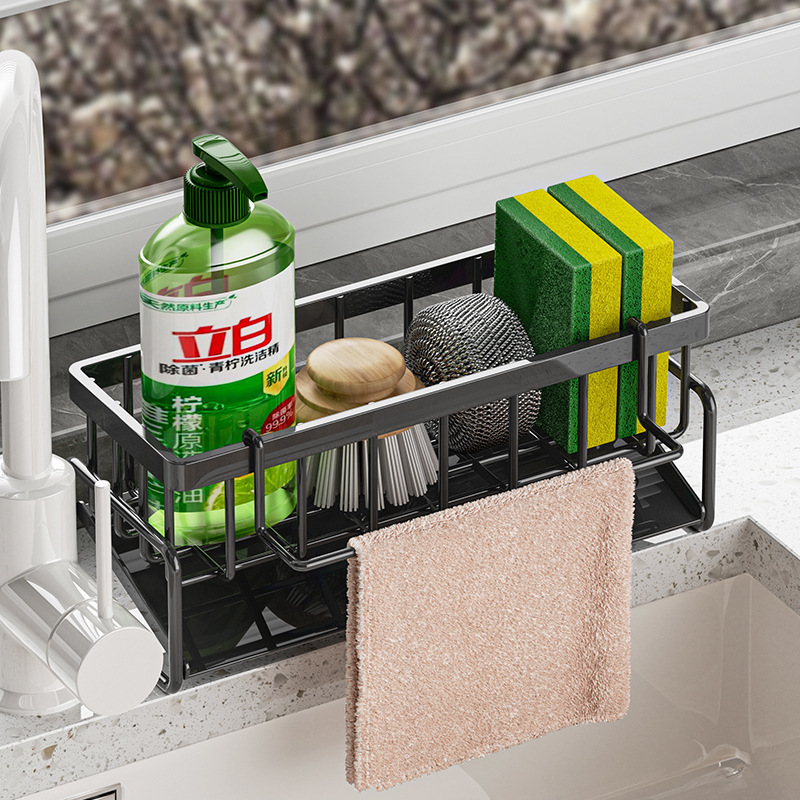 رف توابل مدمج يثبت على الحنفية - مراجعة Tech Accessories Organizer وسعره