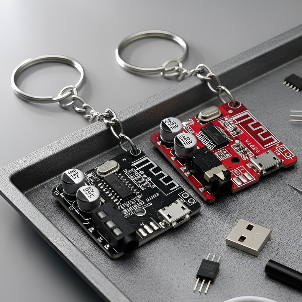 سلسلة مفاتيح بتصميم لوحة دوائر - مراجعة Tech Accessories Bag وسعره