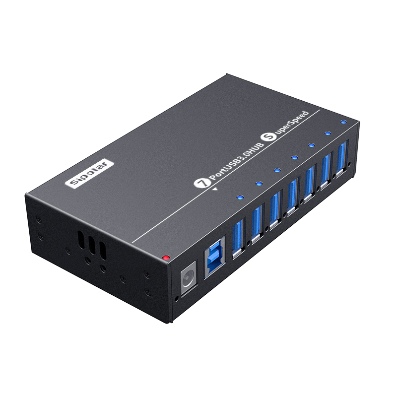 موزع يو إس بي سيبولار A-173 بـ - مراجعة Usb Hub 7 Port وسعره