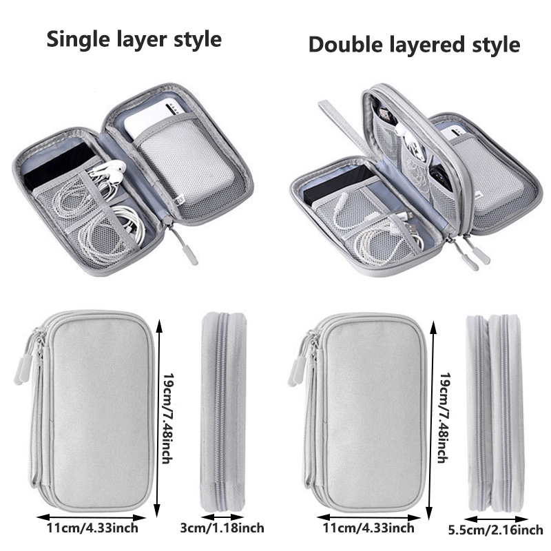 حقيبة تخزين رقمية متعددة الألو - مراجعة Tech Accessories Organizer وسعره